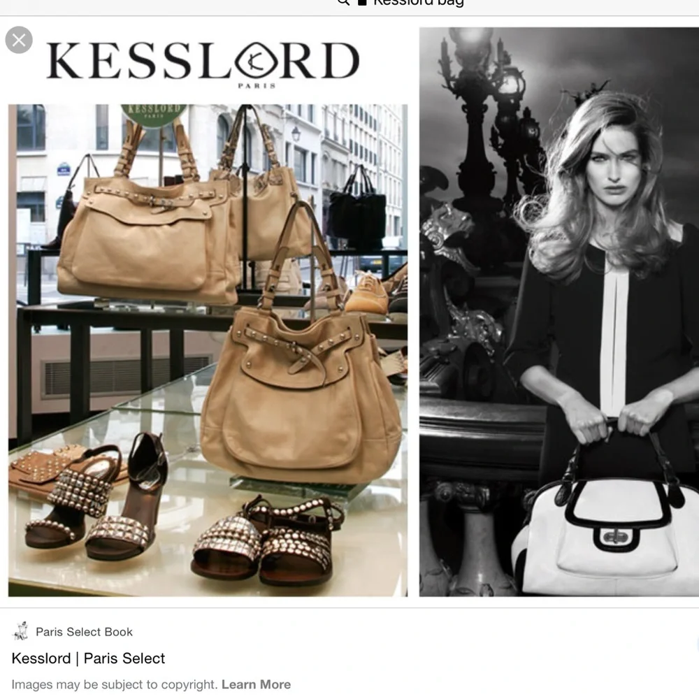 Kesslord croc embossed leather tote